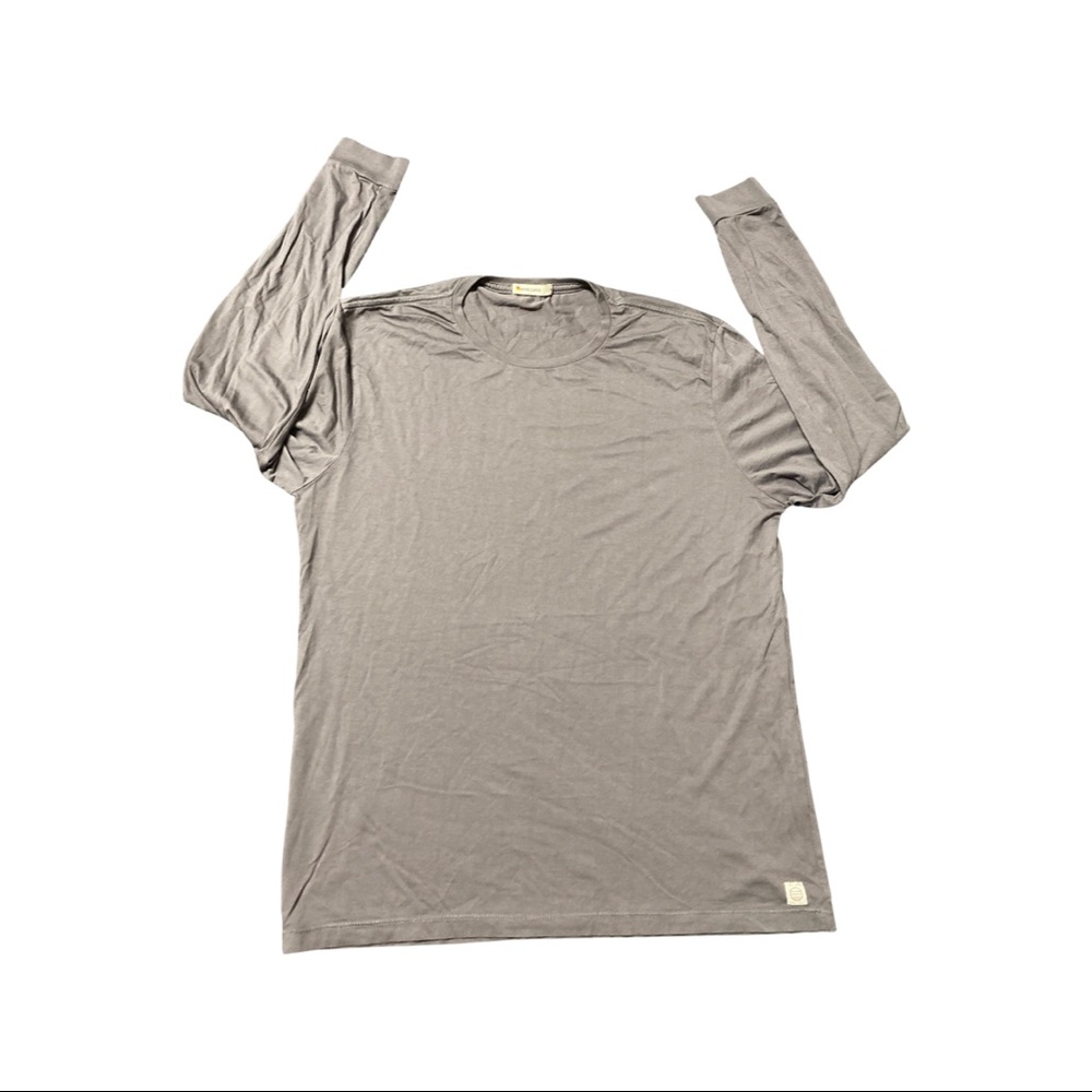 Marine Layer Men’s Grey Signature Longsleeve Crew